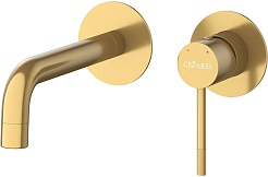 Cezares Смеситель для раковины чаши Relax RELAX-BLI2-1-BORO-W0 встраиваемый брашированное золото – фотография-3